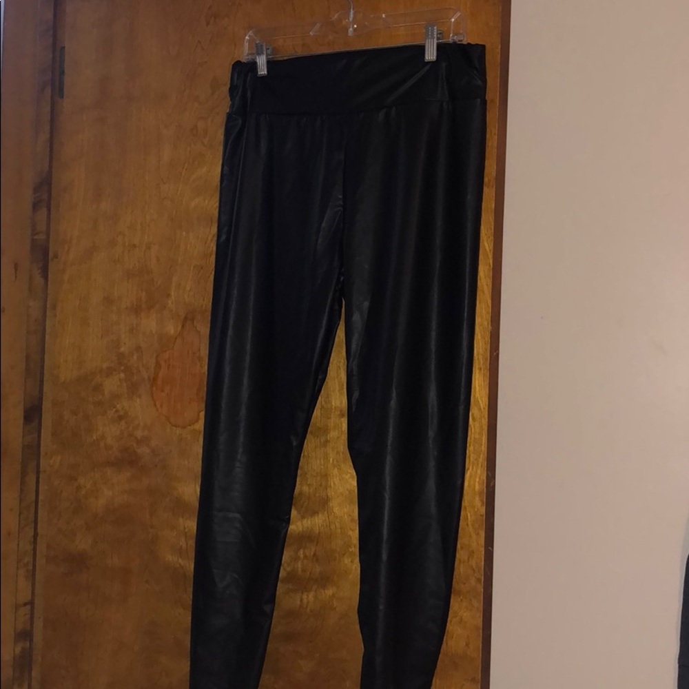Leather pants